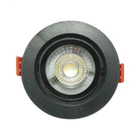 ACK AD01-00531 6500K Beyaz 5 Watt Siyah Kasa Led Spot Armatür