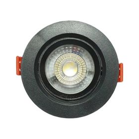 ACK AD01-00531 6500K Beyaz 5 Watt Siyah Kasa Led Spot Armatür