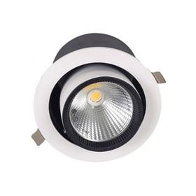 ACK AD36-00610 4000K Ilık Beyaz 30 Watt Beyaz Kasa Osram Cob Led Salyangoz Spot Armatür