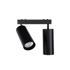 ACK AD45-05391 Siyah Kasa 2x10W 3 Renkli Slim Magnet Ray Spot