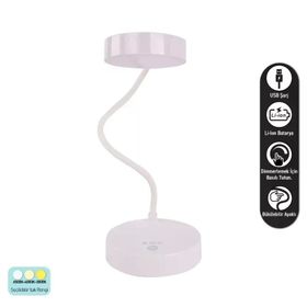 ACK AF11-10015 2.5W 2 Renkli Dokunmatik Şarjlı Masa Lambası