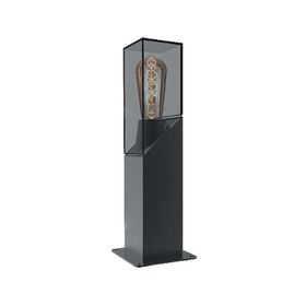 ACK AG36-00502 60W E27 400 mm Karya Alüminyum Siyah Set Üstü Bahçe Armatürü