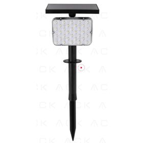 ACK AG60-01851 10W Yeşil Renk Kazıklı 64 LED Çipli Solar Bahçe Armatürü