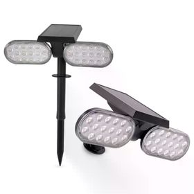 ACK AG60-02851 10W/H Kazıklı Yeşil Işık İkili Solar Led Çim Armatürü