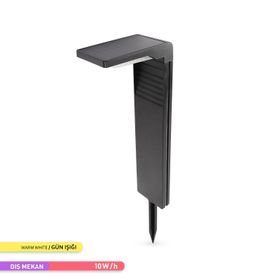 ACK AG60-03801 3000K Günışığı Solar LED Bahçe Armatürü