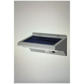 ACK AG60-07851 Beyaz Hareket Sensörlü Solar Duvar Apliği