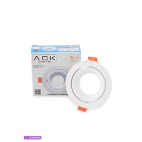 ACK Ah03-04070 Beyaz Terra Alüminyum Spot Kasası