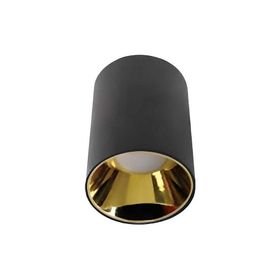 ACK AH03-08661 Gold Siyah Kasa Yuvarlak Sıva Üstü Dekoratif Tavan Armatürü
