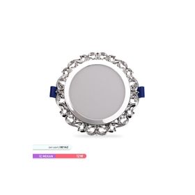 ACK AH04-11235 12 W 6500k Günışığı Sıva Altı Dekoratif Panel Krom Kasa Led Spot