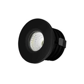 ACK AH06-00101 3W Siyah 3000K Sıva Altı Led Spot Armatür