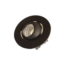 ACK AH06-00311 4000K Ilık Beyaz 3 Watt Siyah Kasa Sıva Altı Led Spot Armatür