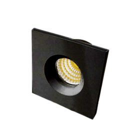ACK AH07-01731 6500K Beyaz 3 Watt Siyah Kasa Sıva Altı Led Spot Armatür