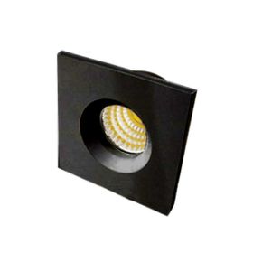 ACK AH07-01731 6500K Beyaz 3 Watt Siyah Kasa Sıva Altı Led Spot Armatür