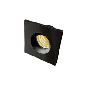ACK AH07-01731 6500K Beyaz 3 Watt Siyah Kasa Sıva Altı Led Spot Armatür