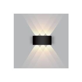 ACK AH07-07201 3x2 Watt 3000K Günışığı Çift Taraflı Dekoratif Led Duvar Apliği