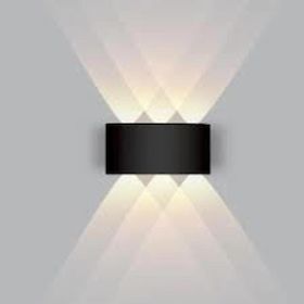 ACK AH07-07201 3x2 Watt 3000K Günışığı Çift Taraflı Dekoratif Led Duvar Apliği