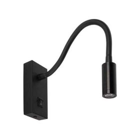 ACK AH09-00301 3W 3000K Günışığı Siyah Led Duvar Apliği