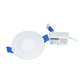 ACK AP01-00300 220 VAC 3 W Beyaz Kasa 3.000K Gün Işığı Sıva Altı Led Panel