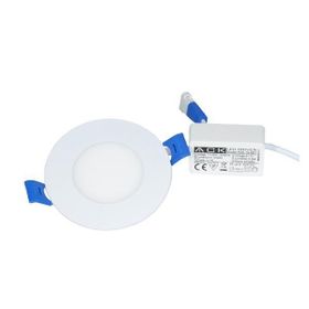 ACK AP01-00300 220 VAC 3 W Beyaz Kasa 3.000K Gün Işığı Sıva Altı Led Panel
