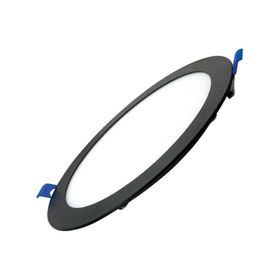 ACK AP01-00301 Yuvarlak 3w Günışığı 3000k Siyah Kasa Slim Led Panel