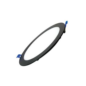 ACK AP01-00601 6W Siyah 3000K 105 mm Sıva Altı Yuvarlak Led Panel Armatür