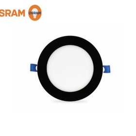 ACK AP01-00911 Siyah 9W 4000K 130 mm Sıva Altı Yuvarlak Led Panel Armatür
