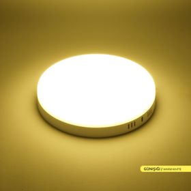 ACK AP11-02400 24W 3000K Günışığı Sıva Üstü Çerçevesiz Yuvarlak Led Panel