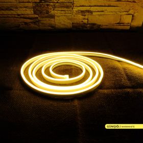 ACK AS03-00600 Günışığı 3000K 25 mt 12V 10W Led Neon Hortum