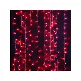 ACK AS90-00504 220V Kırmızı 2x2 m Led Işıklı Perde