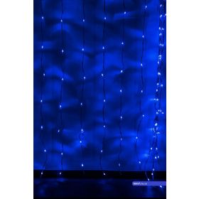 ACK AS90-00606 220 V 40 W 2m Mavi Işık Led Süsleme Akar Perde
