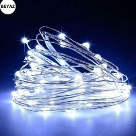 ACK AS90-00953 5 m 6500K Beyaz Silver 50 Ledli Süsleme Işığı