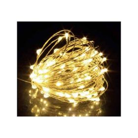 ACK AS90-00990 10 m 3000K Günışığı Silver 100 Ledli Süsleme Işığı