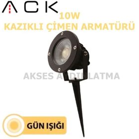 ACK AT25-00301 10W 3000K Led Çim Armatürü