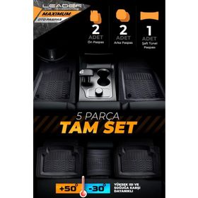 Ack Store Alfa Romeo Mito Kesilebilir Universal 4D Havuzlu Siyah Paspas
