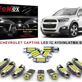 Ack Store Chevrolet Captiva Femex Parlak Beyaz Led İç Aydınlatma Ampul Seti