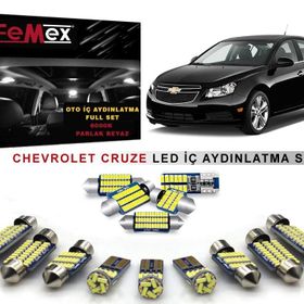 Ack Store Chevrolet Cruze Femex Parlak Beyaz Led İç Aydınlatma Ampul Seti