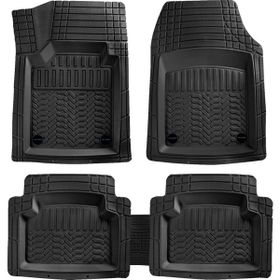 Ack Store Fiat Egea Cross Kesilebilir Universal 4D Havuzlu Siyah Paspas