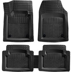 Ack Store Renault Clio 2 HB Kesilebilir Universal 4D Havuzlu Siyah Paspas