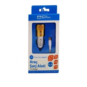 ACL AC-38 Type-C Kablo Araç İçi Şarj Aleti