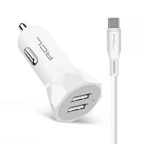 ACL AC-90 2.4A USBx2 Lightning USB Kablolu Araç İçi Şarj Aleti