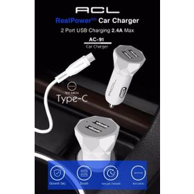 ACL AC-91 Type-C Kablo Araç İçi Şarj Aleti