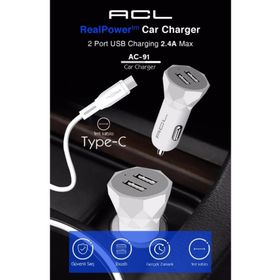 ACL AC-91 Type-C Kablo Araç İçi Şarj Aleti