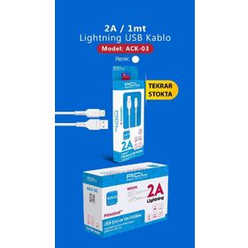 ACL ACK-03 Bağlantı Şarj Kablosu