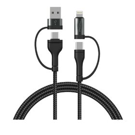ACL ACK-06 6A 66W USB to Type-C Type-C to Lightning Şarj Kablosu