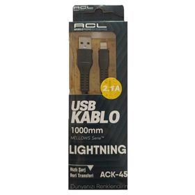 Acl ACK-45 Lightning Usb Şarj Veri Kablosu