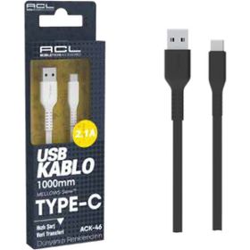 Acl ACK-46 Usb Type-C Şarj Veri Kablosu