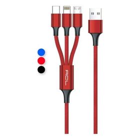 ACL ACK-47 Metal Lightning Type-C Mikro Usb Kablo