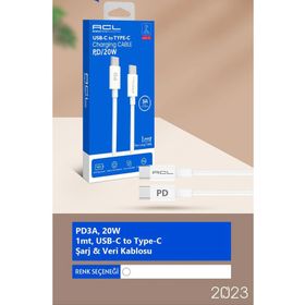 ACL ACK-53 60 W 3A 1 m Type-c To Şarj Veri Usb Kablo