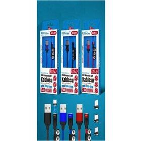 ACL ACK-57 Mıknatıslı Lightning Type-C Mikro Usb Kablo