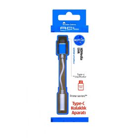 ACL ACPT-07 Type-c Beyaz Kulaklık Aparatı Dönüştürücü